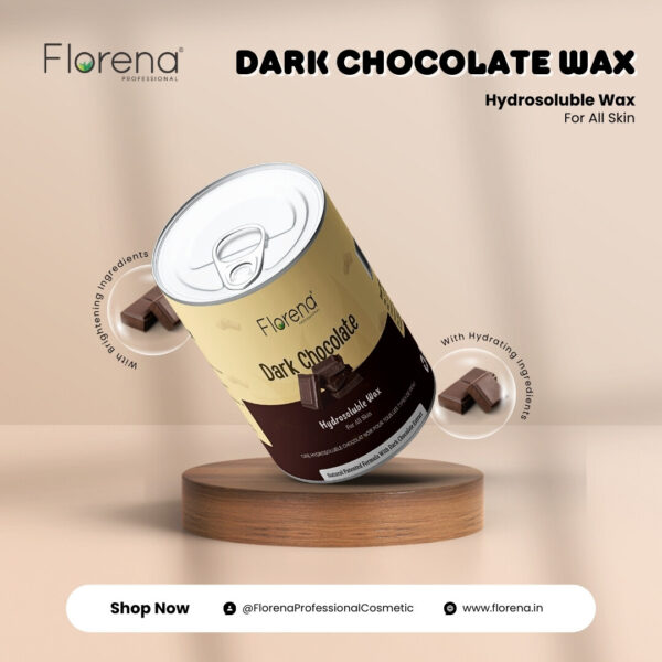 Florena Dark_Chocolate Hydrosoluble Wax