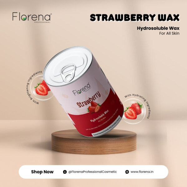 Florena Strawberry_Hydrosoluble Wax
